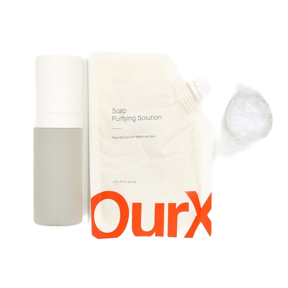 OurX - Scalp Purifying Solution - Resurfacing & pH Balancing Tonic - 4oz / 120ml